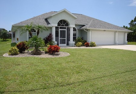 Villa in Cape Haze, Florida: Villa Front