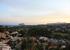View from hill above villa towards coast and Penon Ifach, Calpe.
