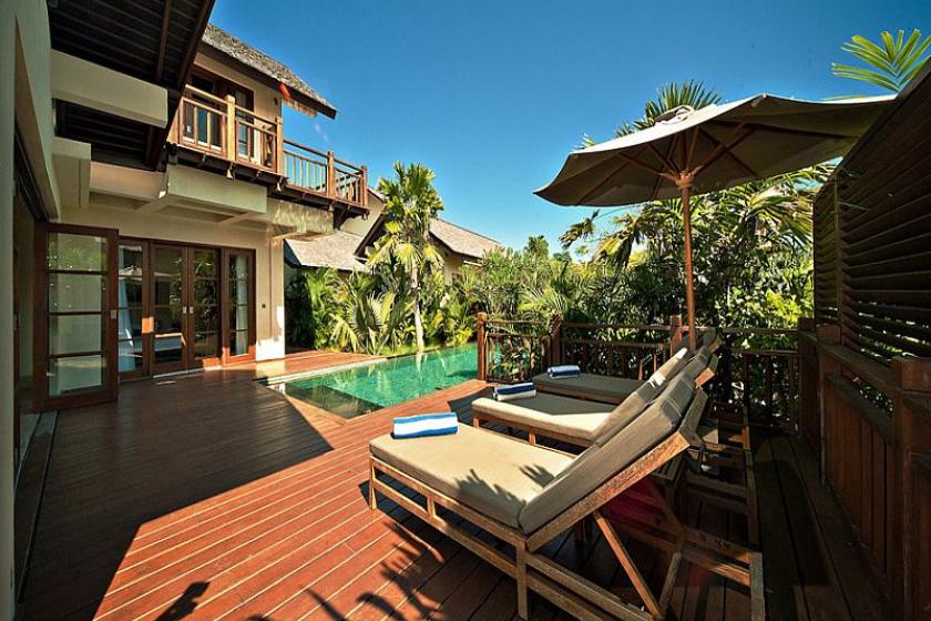 Private residence Villa Karma Manis on white sand beach. Jimbaran