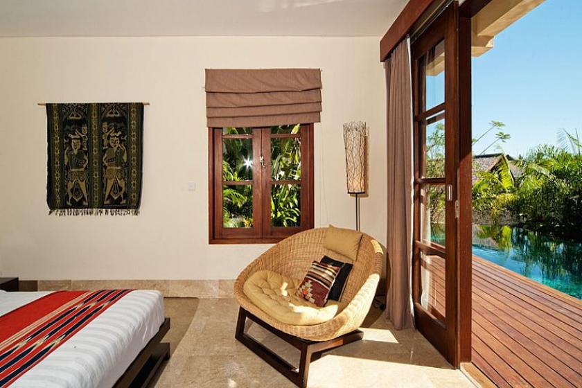 Private residence Villa Karma Manis on white sand beach. Jimbaran