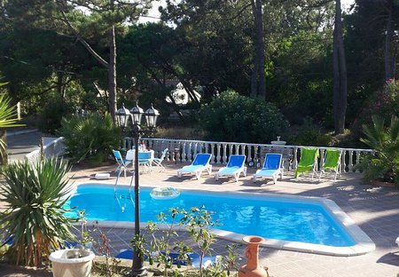 Cottage in Praia das Maçãs, Lisbon Metropolitan Area: Garden and Swimming pool