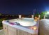 Hot Tub at Lights of Polis at Night