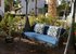 Stylish garden swing to sit out relax read