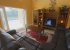 Living room overlooking pool