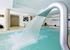 The spa area