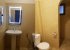 The ground floor double room en-suite bathroom