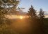 Sunrise seen from the terrace